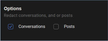 Remove Linkedin conversations or posts