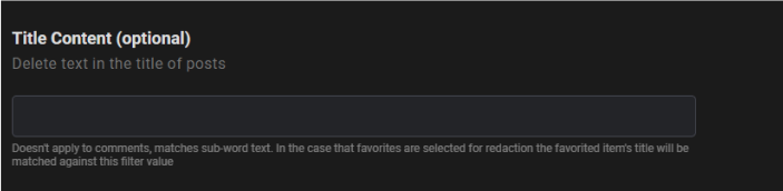 Delete according to title content
