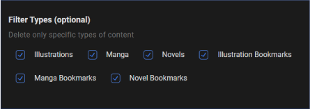 Specific content types