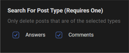 Search Quora content by type